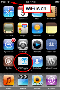 habilitar y deshabilitar Wi-Fi en iPhone e iPod touch