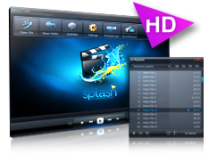 Reproducir vídeos en HD, Splash Lite