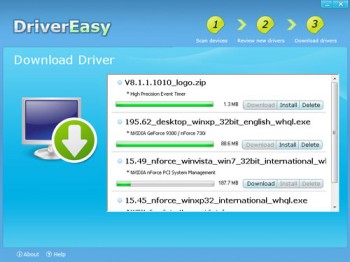 DriverEasy - Descargar y Actualizar drivers faltantes