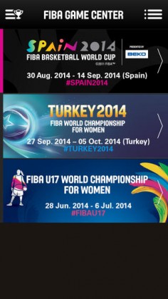 FIBA Game Center para iPhone