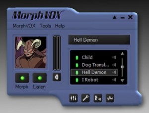 MorphVox, altera el sonido de tu voz