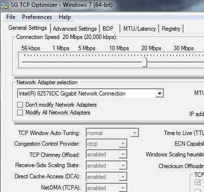 Aumentar velocidad de internet en Windows 7