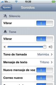 Controlar vibración iPhone
