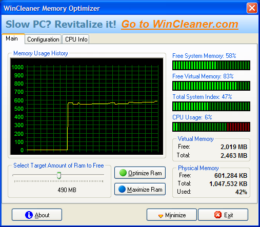 wise memory optimizer starts two instances at boot up